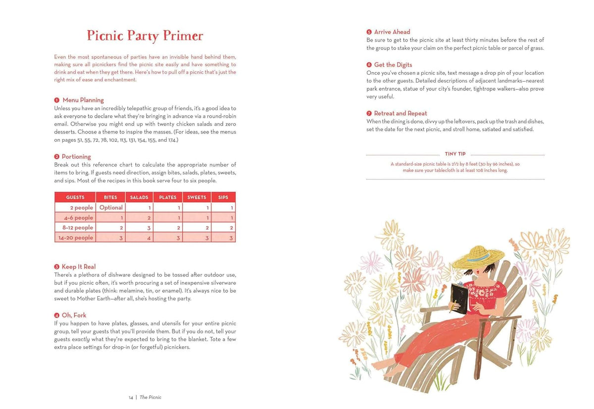 THE PICNIC: RECIPES AND INSPIRATIONS FROM BASKET TO BLANKET