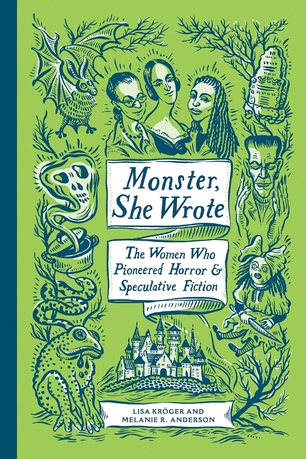 You may know Mary Shelley, who created Frankenstein, but there are so many more female writers who have taken over the frightening fiction genre. Part biography, part reader’s guide, this book will introduce you to more than a hundred authors and over two hundred of their spine-tingling tales. Hardcover 320 pages