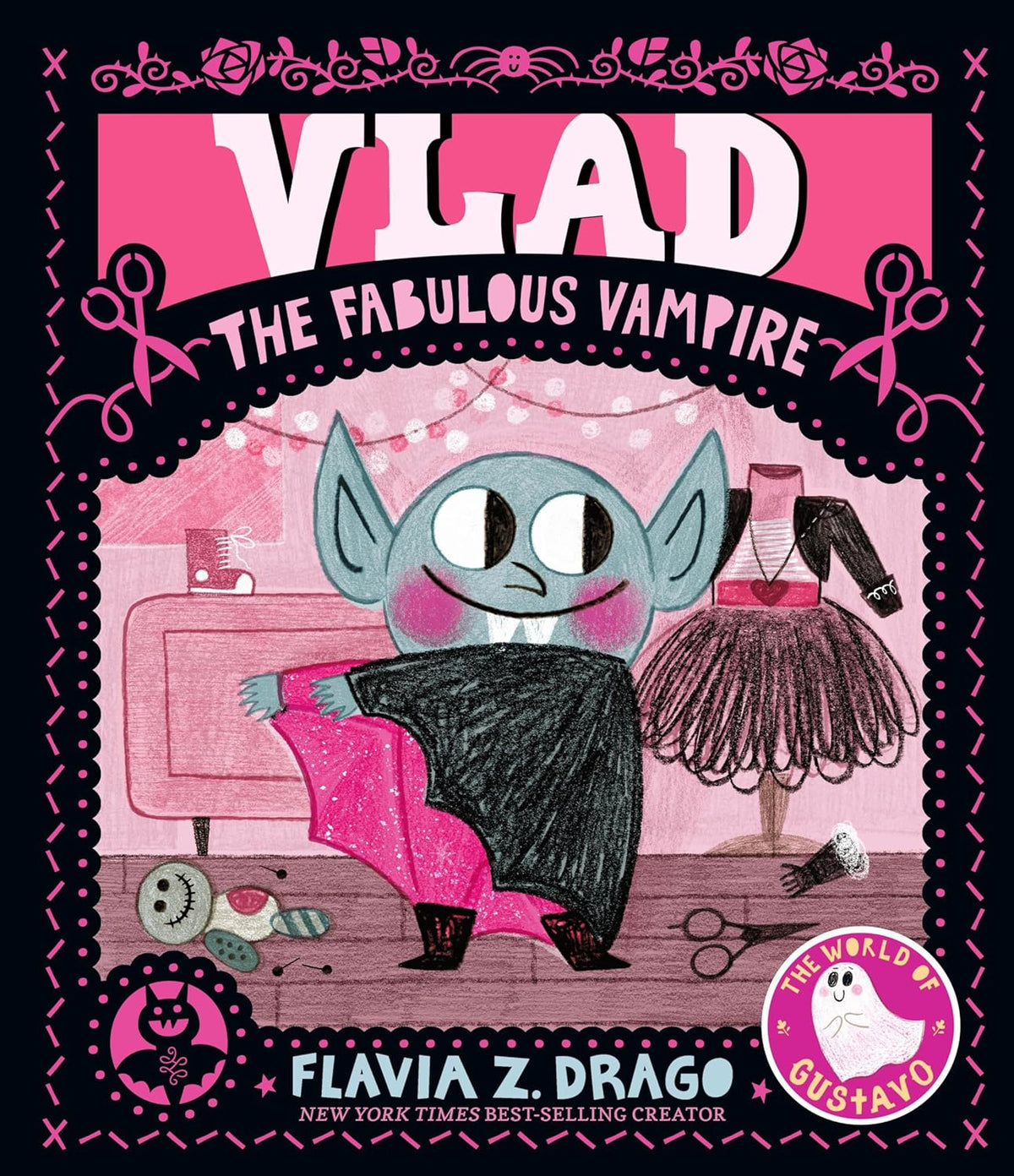Vlad the fabulous vampire&#39;s passion for fashion allows him to find a new friend who may have more in common than he realizes! This children&#39;s book from Flavia Z. Drago is perfect for showing kids that fitting in with the mainstream is not all it&#39;s cracked up to be. Recommended age: 3+ 40 pages Hardcover, Picture book