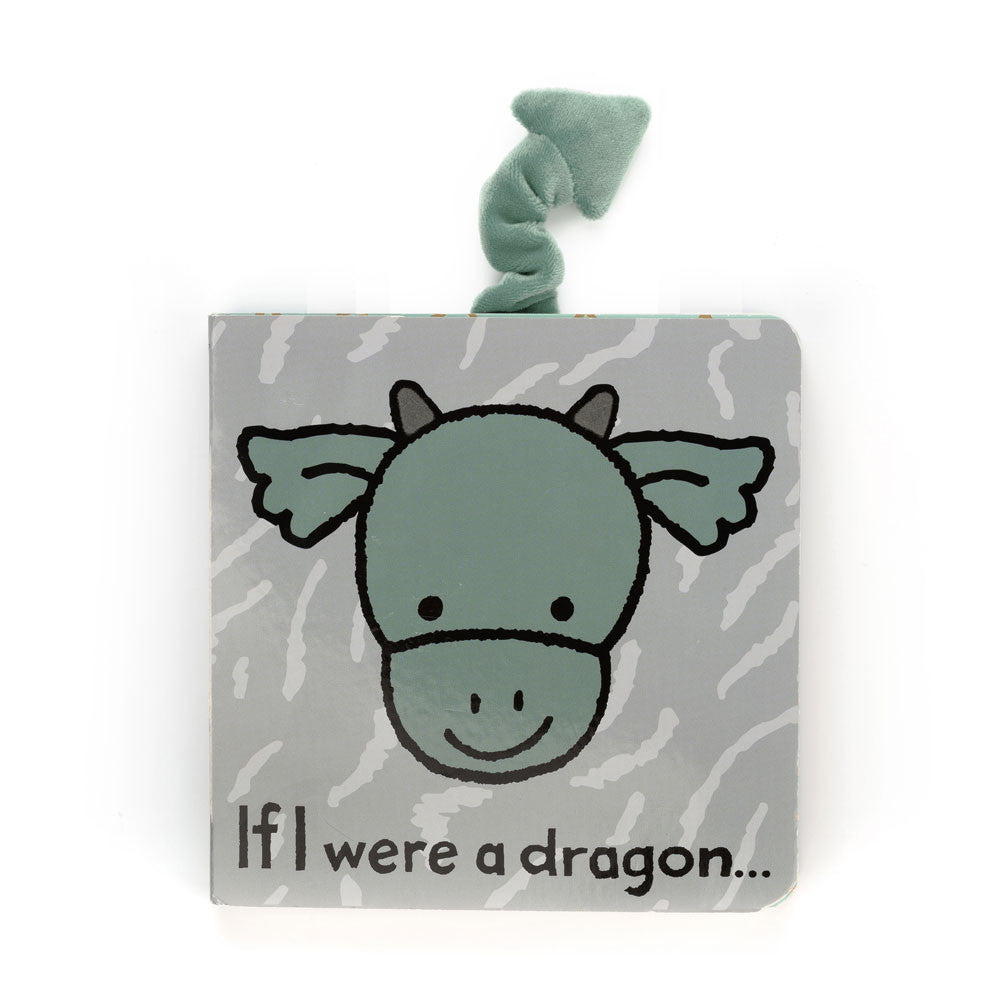 This board book If I Were a Dragon has a fluffy tail poking out and colorful, textured pages. Perfect for building your child's creative imagination.