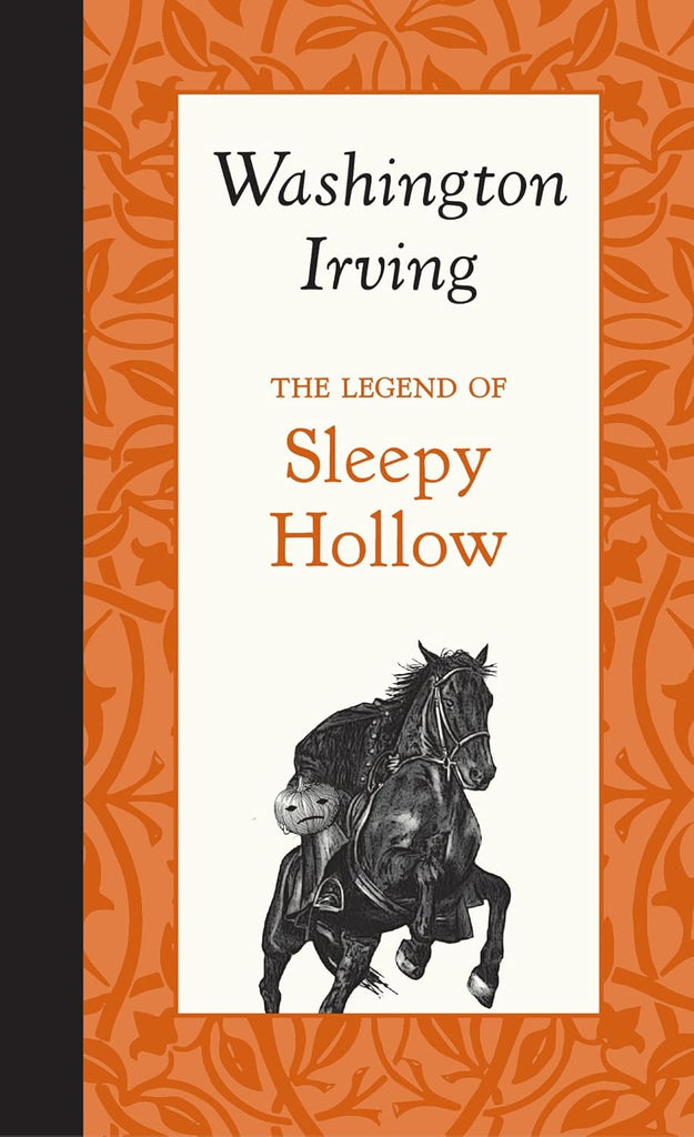 One of the spookiest and most popular of American fiction is the literature classic by Washington Irving, The Legend of Sleepy Hollow. The old tale of Ichabod Crane and the Headless Horseman comes in this compact and succinct version with a very spooky cover. A creepy gift for any literature lover. Hardcover 56 pages