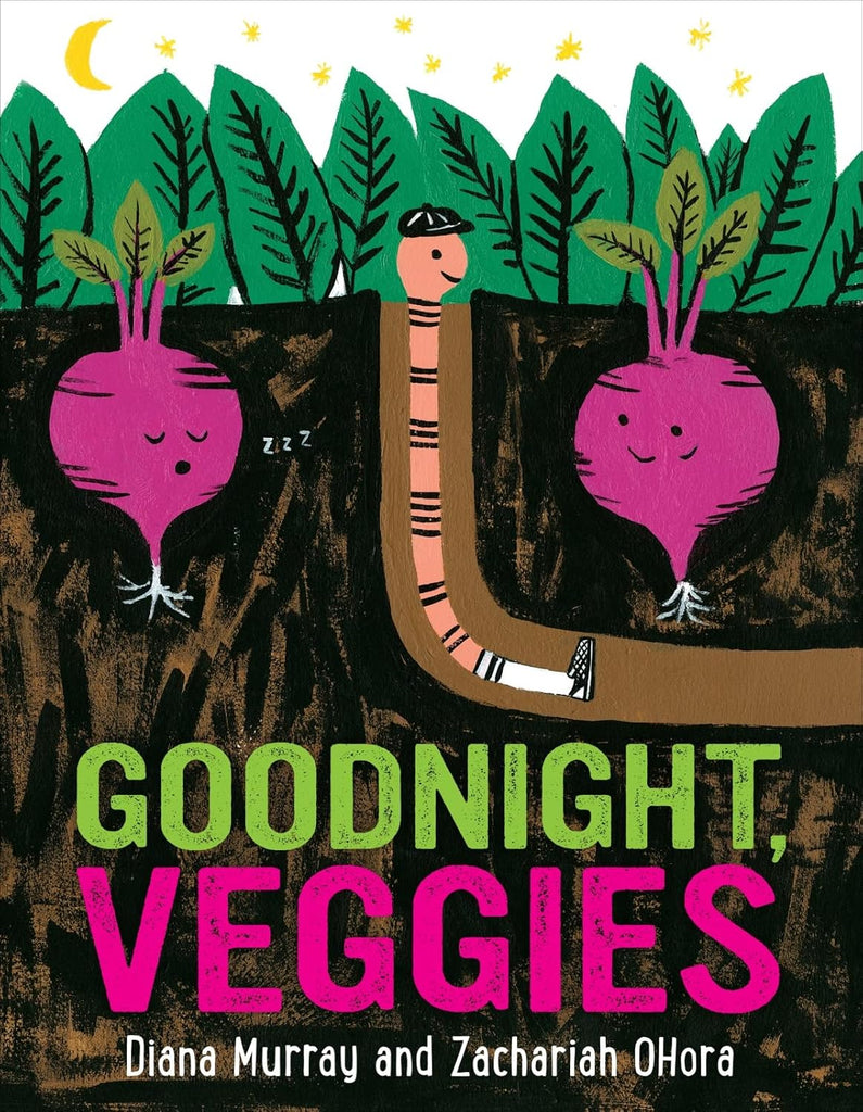  Goodnight, Veggies is the perfect book for teaching kids how important their sleep (and a bedtime ritual) is in order to be their best selves. The colorful illustrations are wonderful and various veggie friends throughout the book use rhyme to emphasize how much they love sleep. Hardcover, Picture book 32 pages