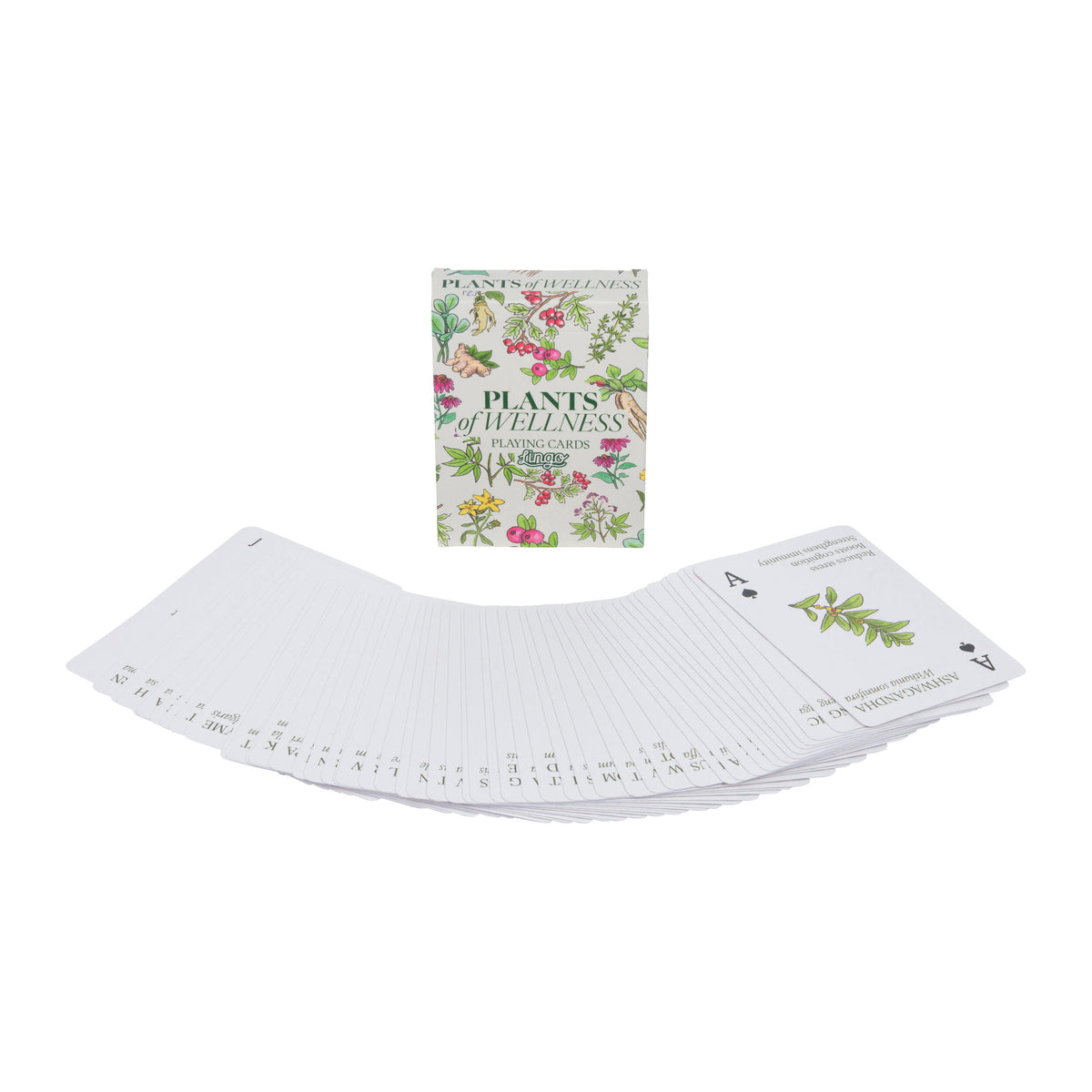 PLANTS OF WELLNESS PLAYING CARDS