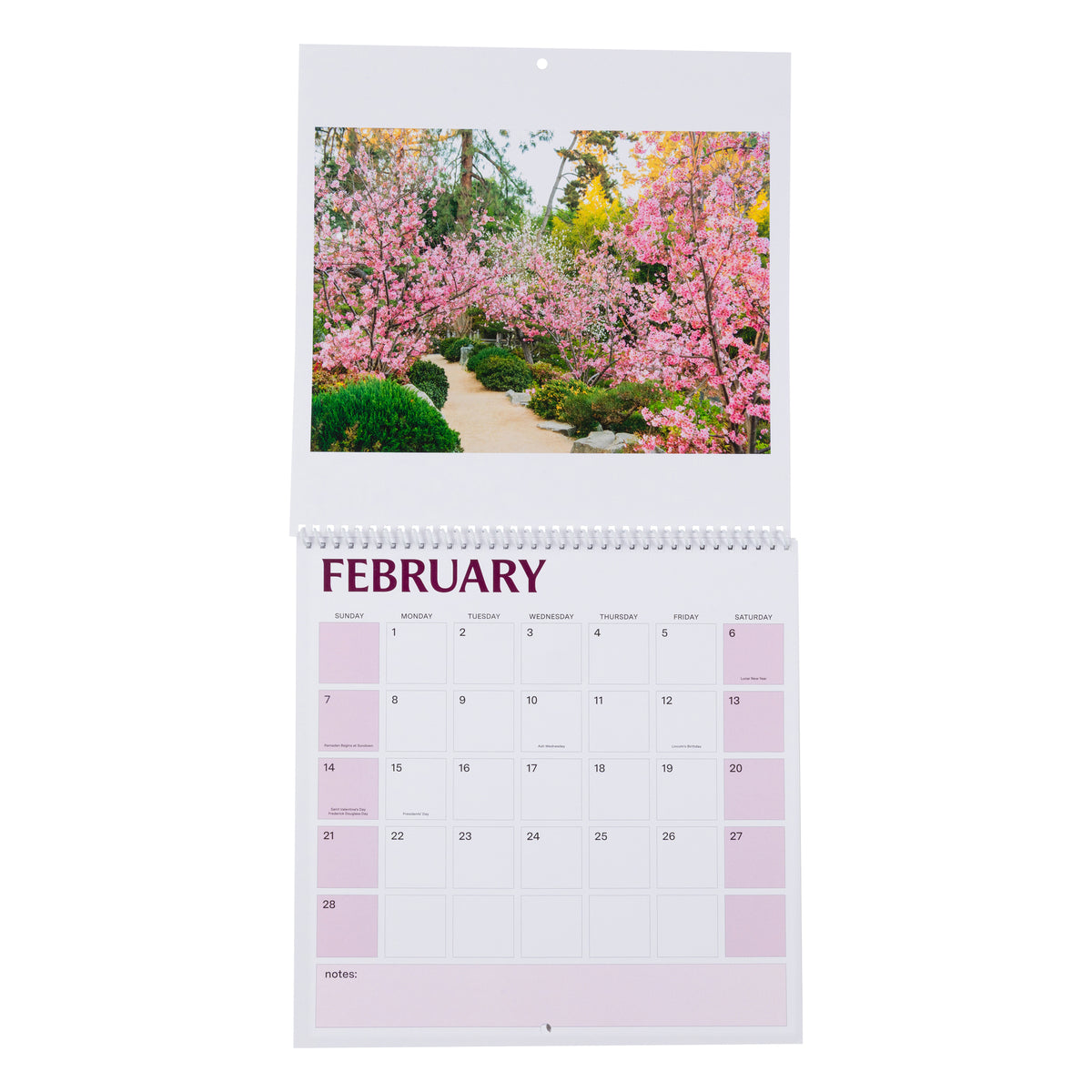 A YEAR IN THE GARDENS 2027 CALENDAR
