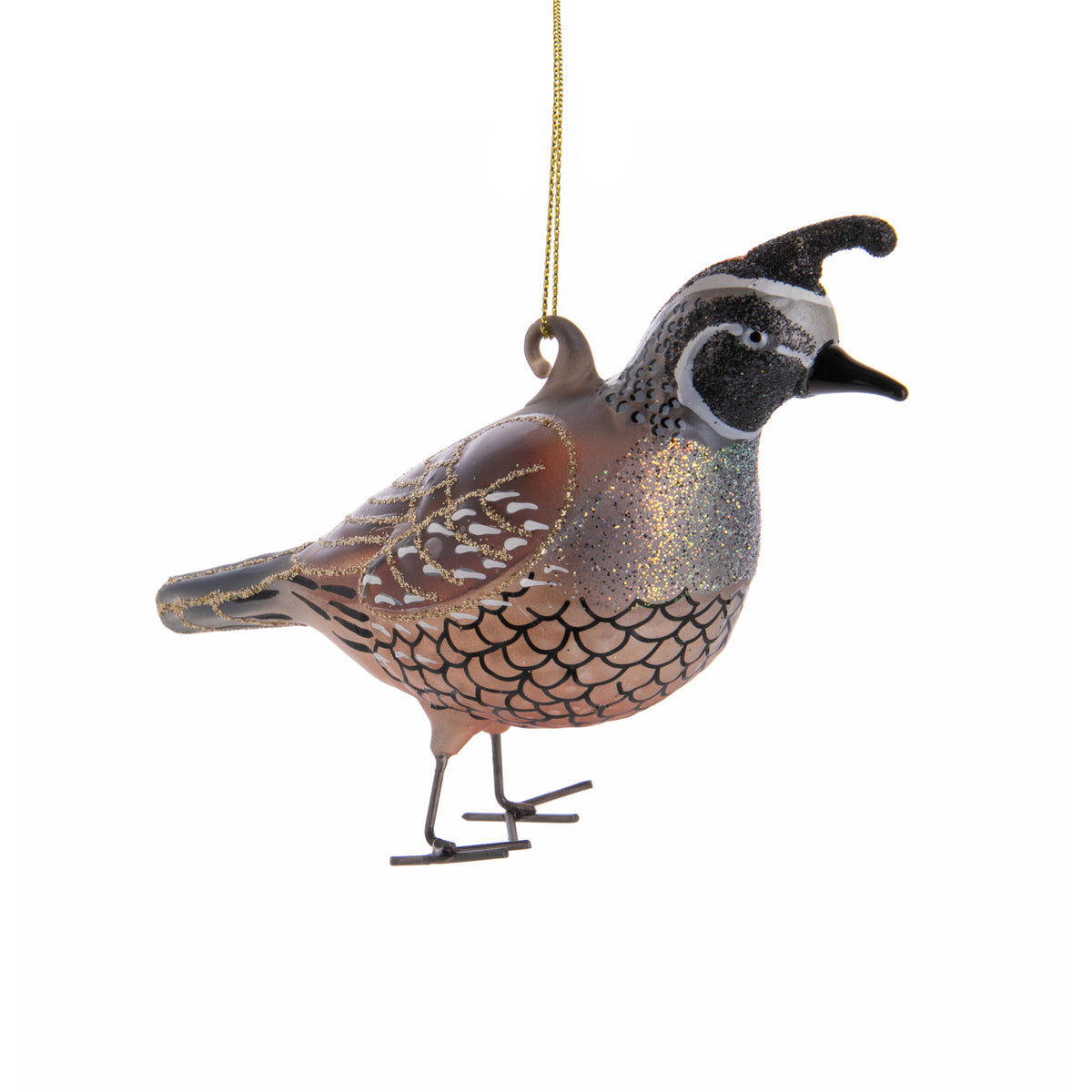 CALIFORNIA QUAIL ORNAMENT