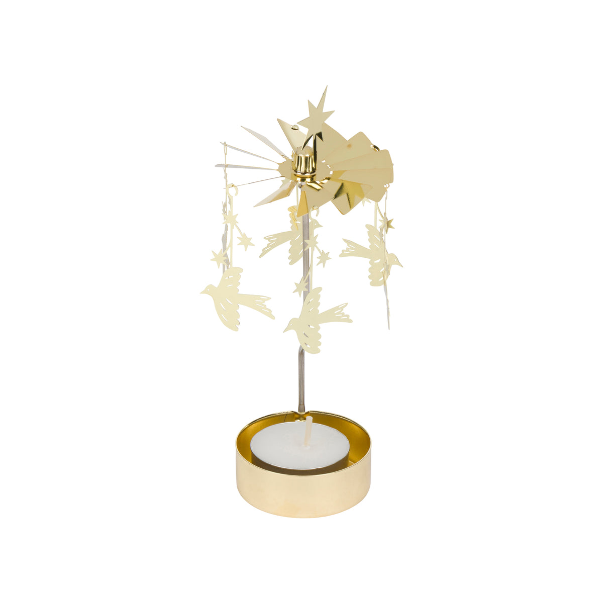 ANGEL CHIME STARLING CANDLE HOLDER
