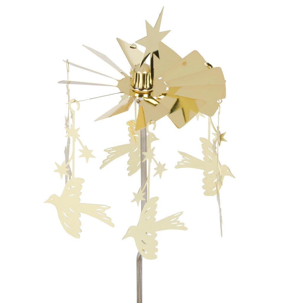 ANGEL CHIME STARLING CANDLE HOLDER
