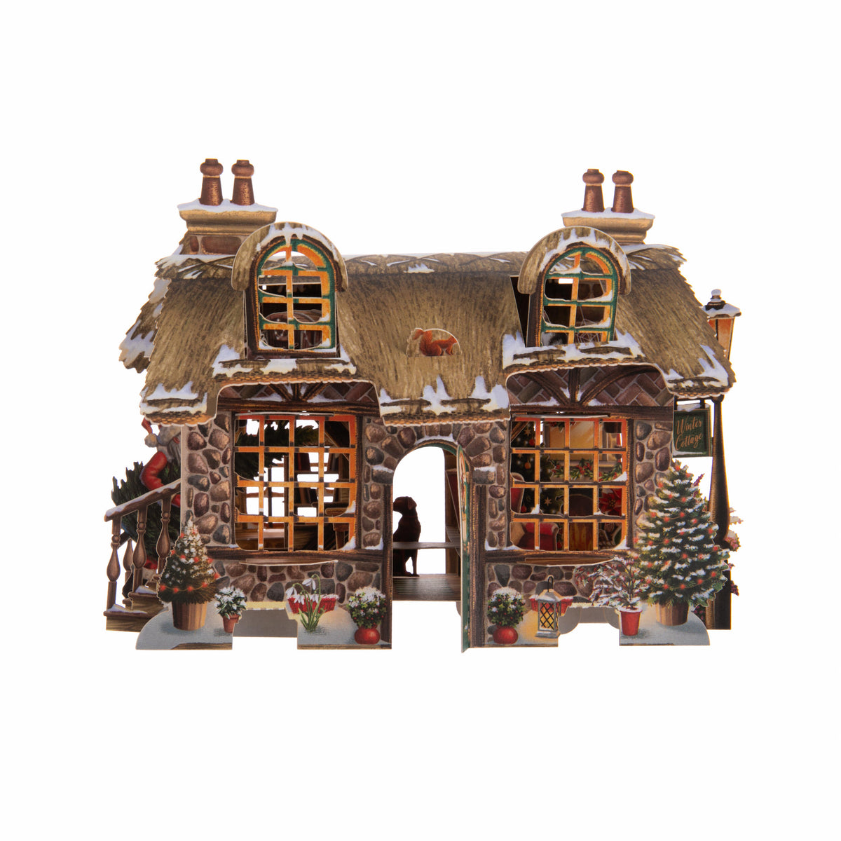 COZY COTTAGE 3D CARD