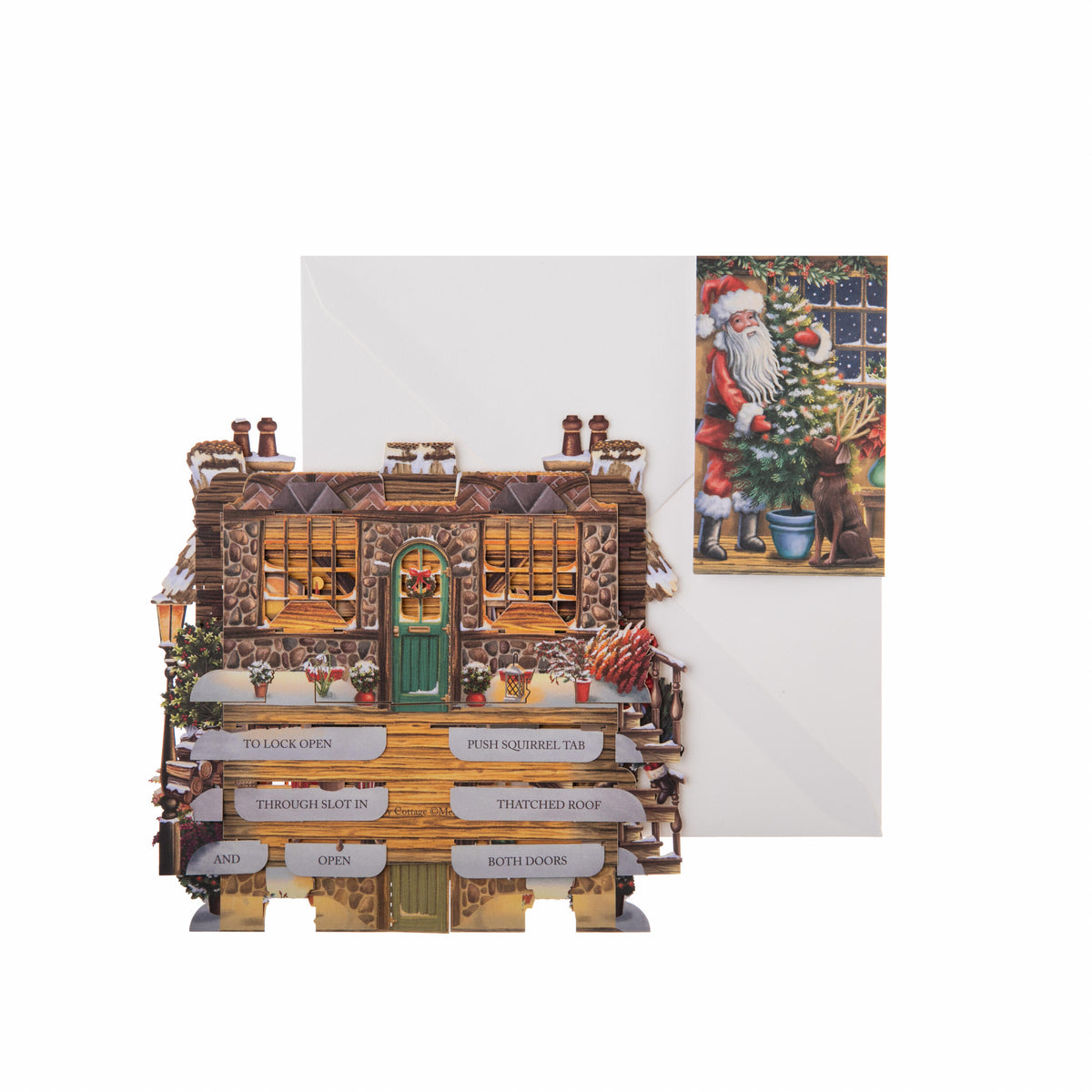 COZY COTTAGE 3D CARD