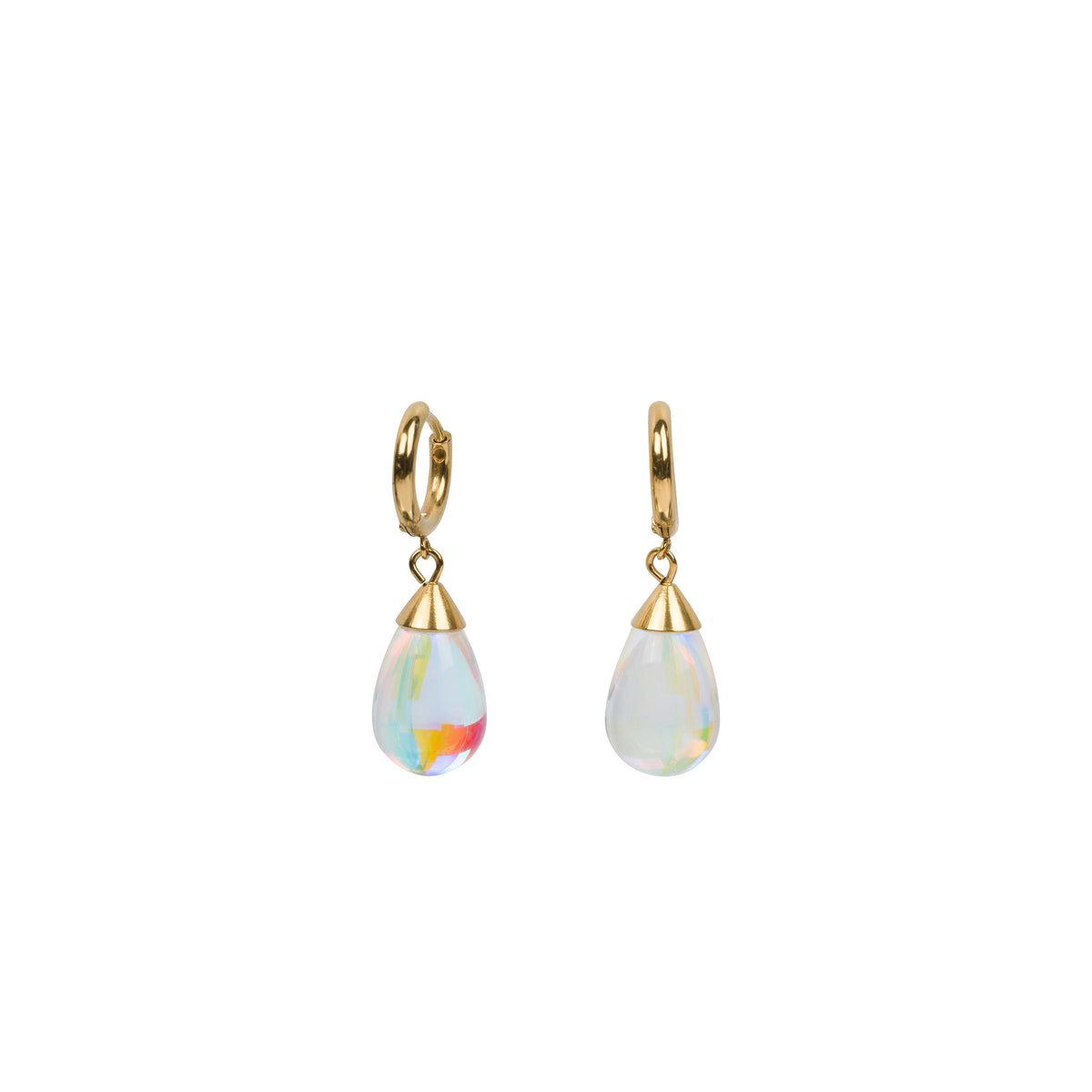 STARLIGHT PRISMATIC DROP EARRINGS