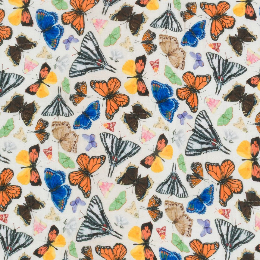 FLUTTER FRIENDS BUTTERFLY REVERSIBLE BABY QUILT