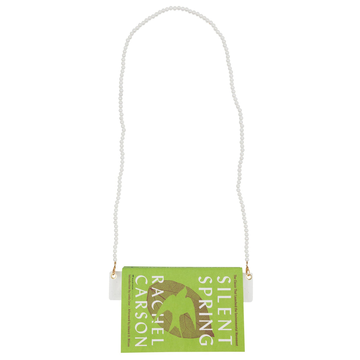 BOOKMARK PURSE STRAP - PEARL