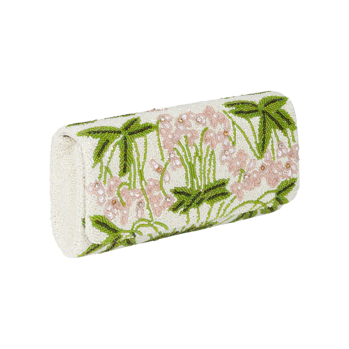 ORCHID BEADED PURSE