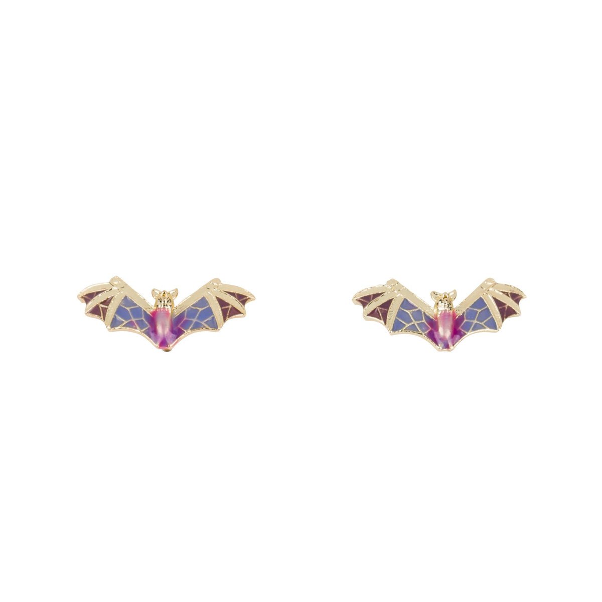HALLOWEEN BAT STUD EARRINGS