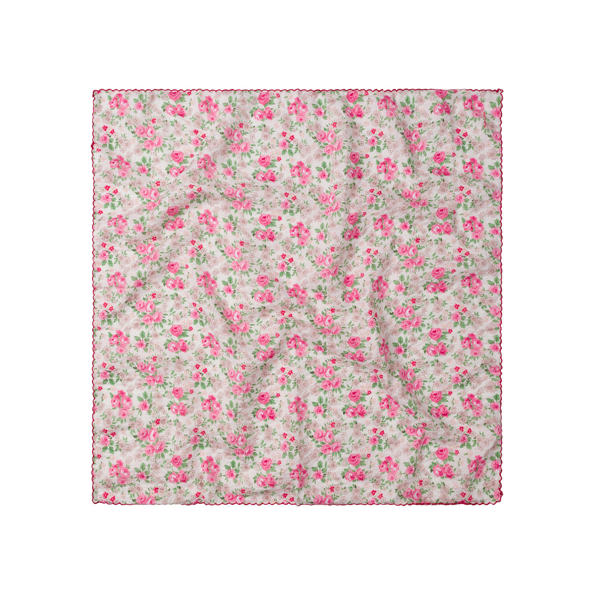 ROSE GARDEN COTTON RAYON SCARF