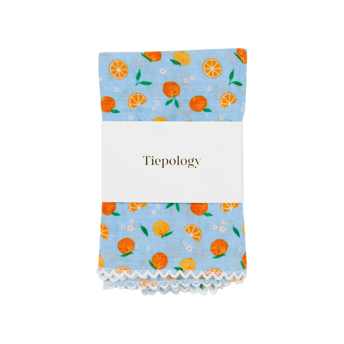 ORANGE SORBET COTTON RAYON SCARF