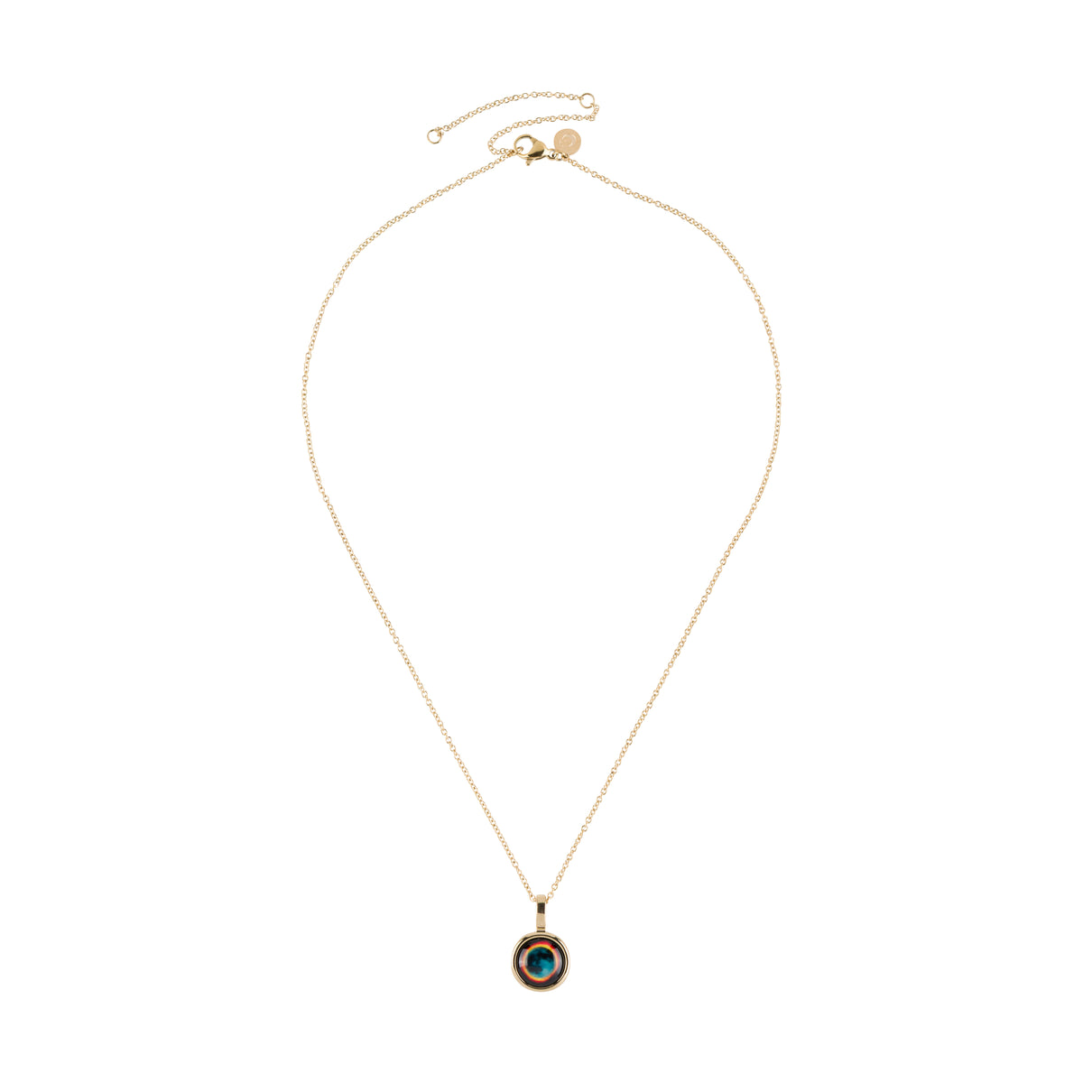 SKYLIGHT 14K GOLD PLATED MOON NECKLACE
