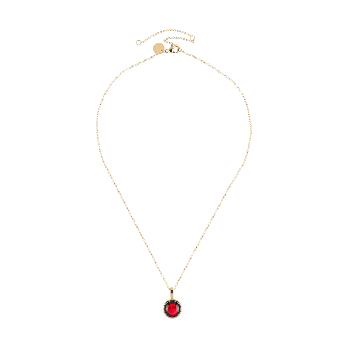SKYLIGHT 14K GOLD PLATED MOON NECKLACE