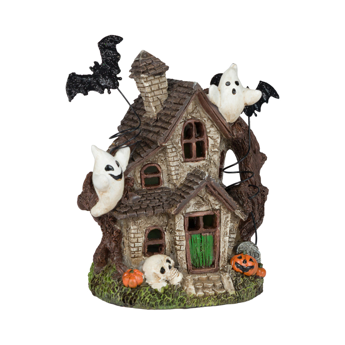 HAUNTED HALLOWEEN WOODEN COTTAGE