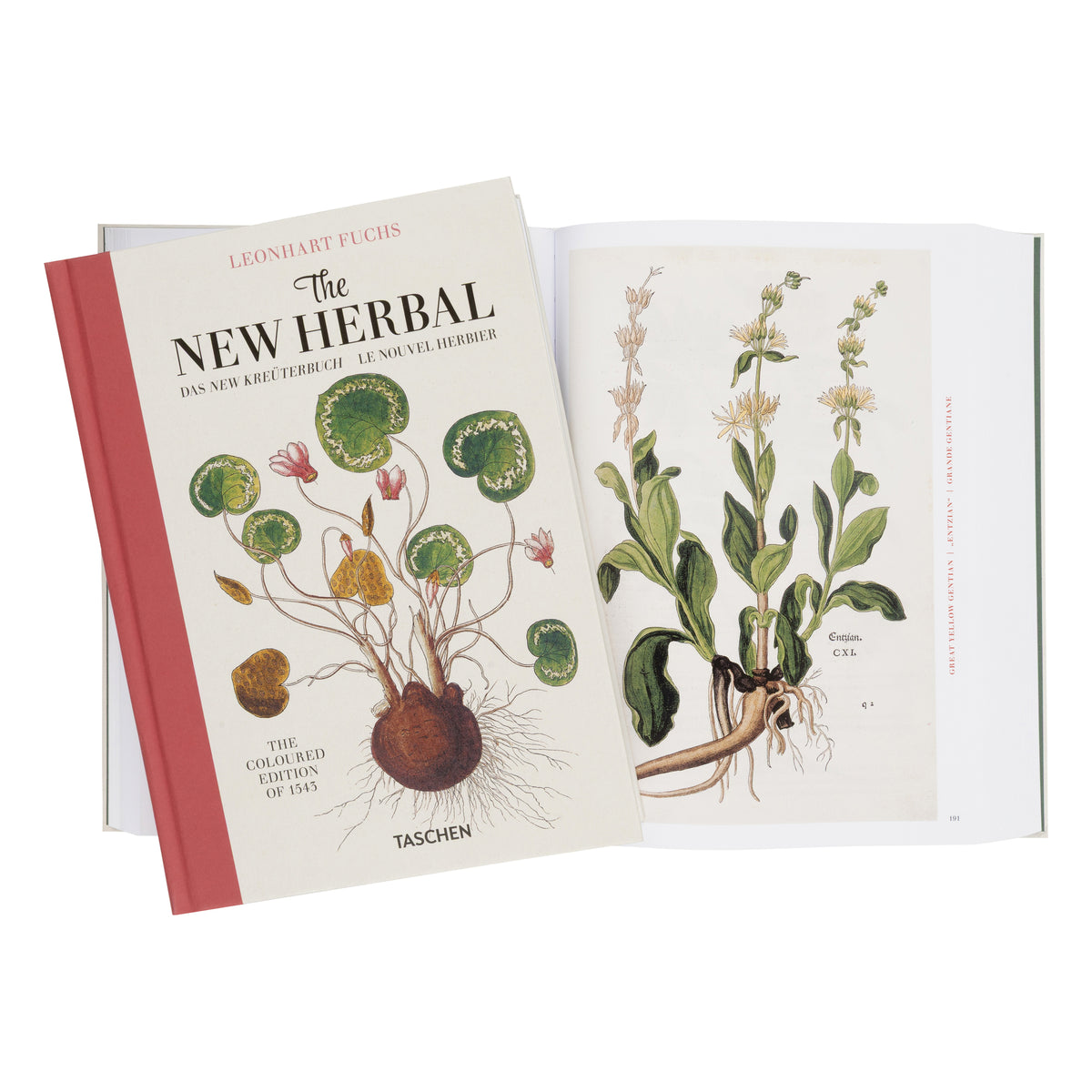 The New Herbal: Das Neue Rezeptbuch. Le-Nouvel Herbier, Volume 1: The Collected Edition of 1595, published by Taschen.