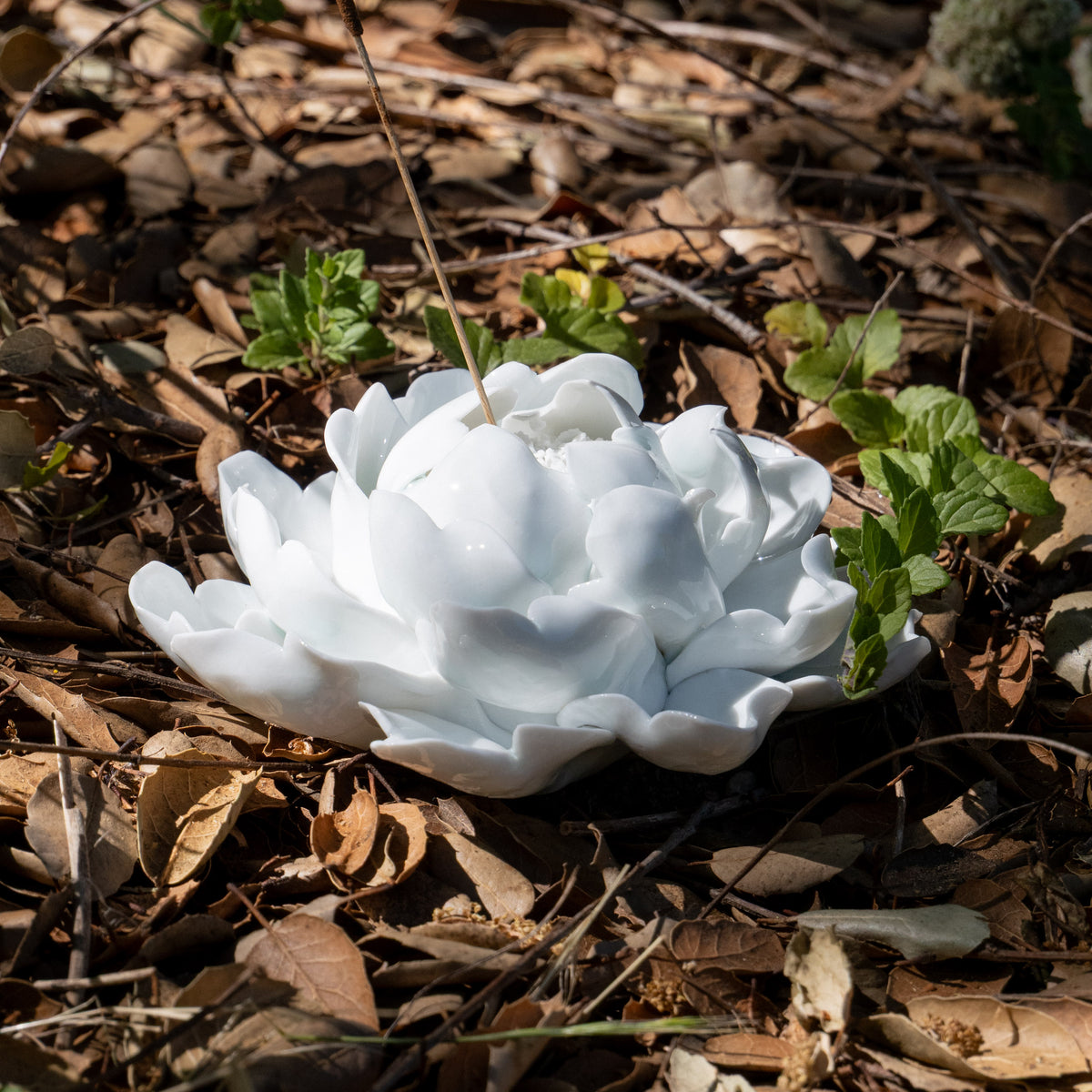 PEONY FLOWER INCENSE STAND