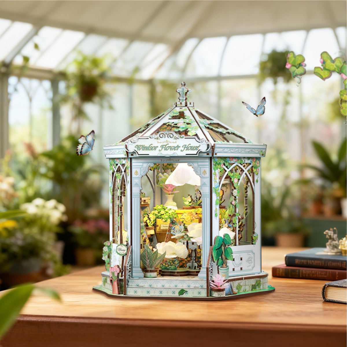 WINDSOR FLOWER HOUSE MODEL KIT