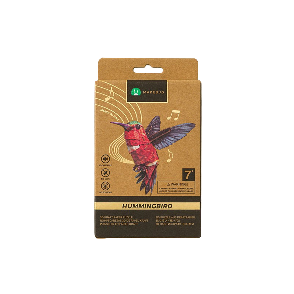 3-D MODEL HUMMINGBIRD