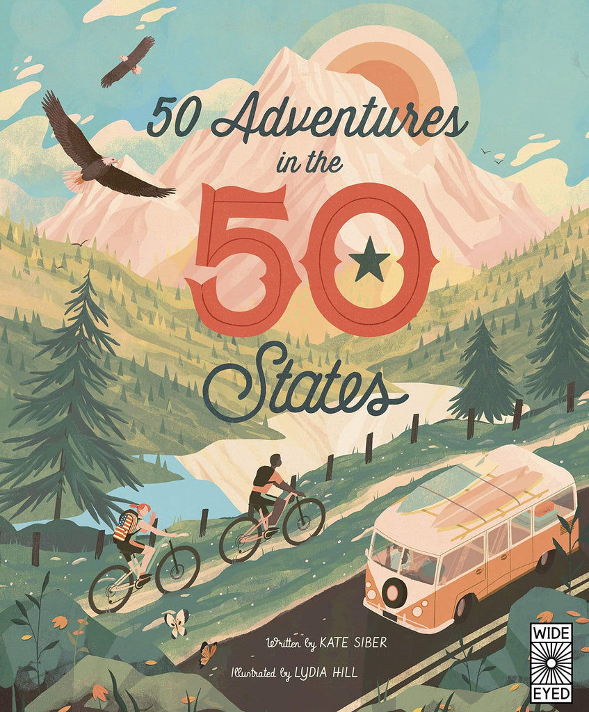 Be brave and set your spirit free on an exciting journey across the U.S. of A, taking in 50 incredible adventures! From the award-winning author of National Parks of the USA, Kate Siber, this stunning book showcases an amazing adventure activity to try in every single state. 112 pages. Hardcover.