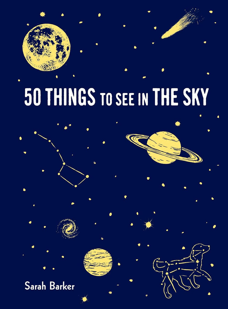 This hip and handy guide helps you learn the science behind blue skies, sun dogs, and the solar eclipse, and shows you how to observe nocturnal wonders such as lunar halos, Martian ice caps, and far-off galaxies. Fifty celestial phenomena come to life with expert tips from astrophysicist Sarah Barker. Hardcover.