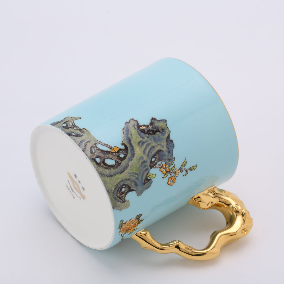 LADY TURQUIOA PEONY MUG