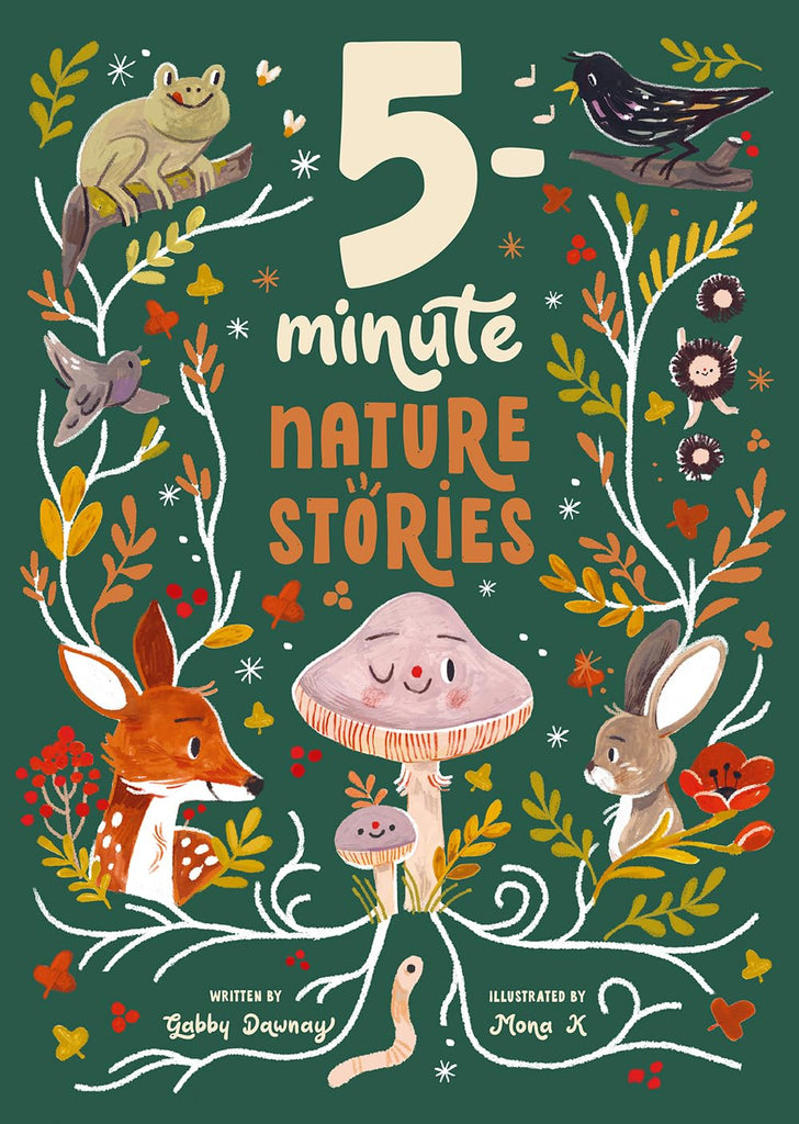 Children’s author Gabby Dawnay and illustrator Mona K present 10 read-aloud stories that invite young nature lovers to celebrate the everyday miracles in a woodland with 5-Minute Nature Stories. Written in rhyming text, each real-life tale in this 10-story collection introduces one of nature’s wonders. 5-7 years.