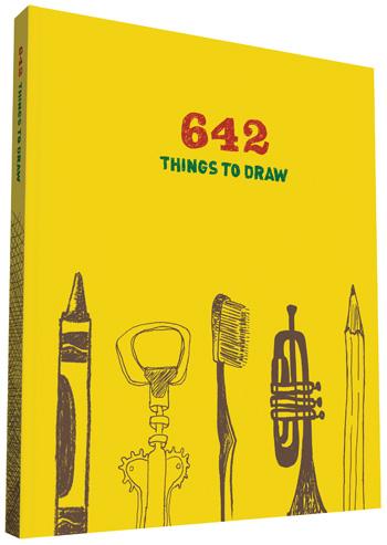 Dive into this treasure trove of offbeat, clever, and endlessly absorbing drawing prompts. The perfect inspirational drawing book meets guided journal: a rolling pin, a robot, a pickle, a water tower, a hammock, a wasp, a safety pin, a kiss. Some are deceptively simple (just try drawing a bicycle!), some are conceptually mind-bending (sketching the sound of girlish laughter?), and some are refreshingly basic (the only hard thing about drawing an egg is deciding how you want it to be cooked). Hip and helpful