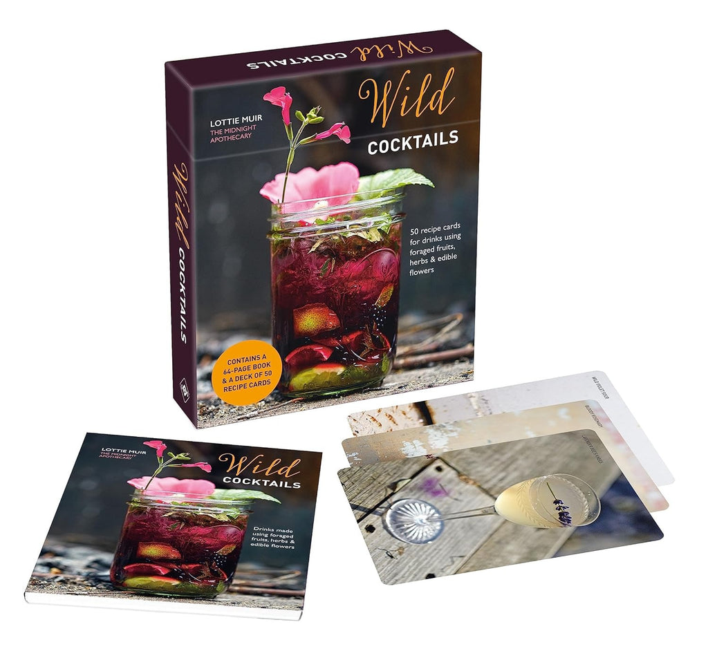 This 50-card boxed set and a 64-page book provide everything you need to know to create exquisite cocktails from foraged fruits, herbs, and edible flowers.