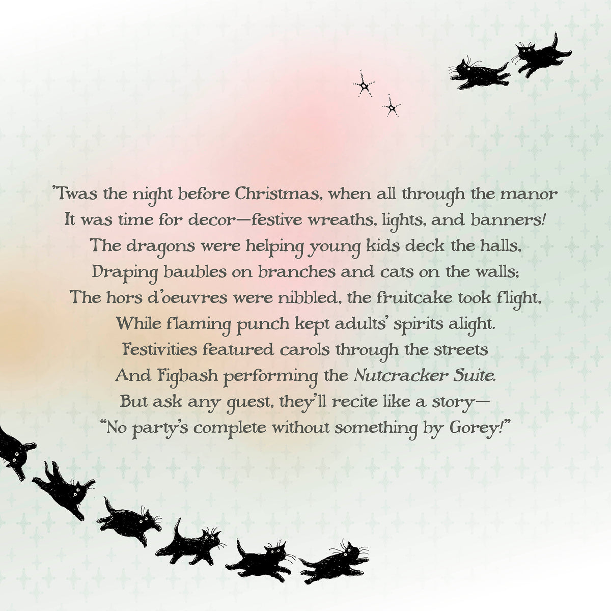 EDWARD GOREY'S ECLECTIC CHRISTMAS DECOR