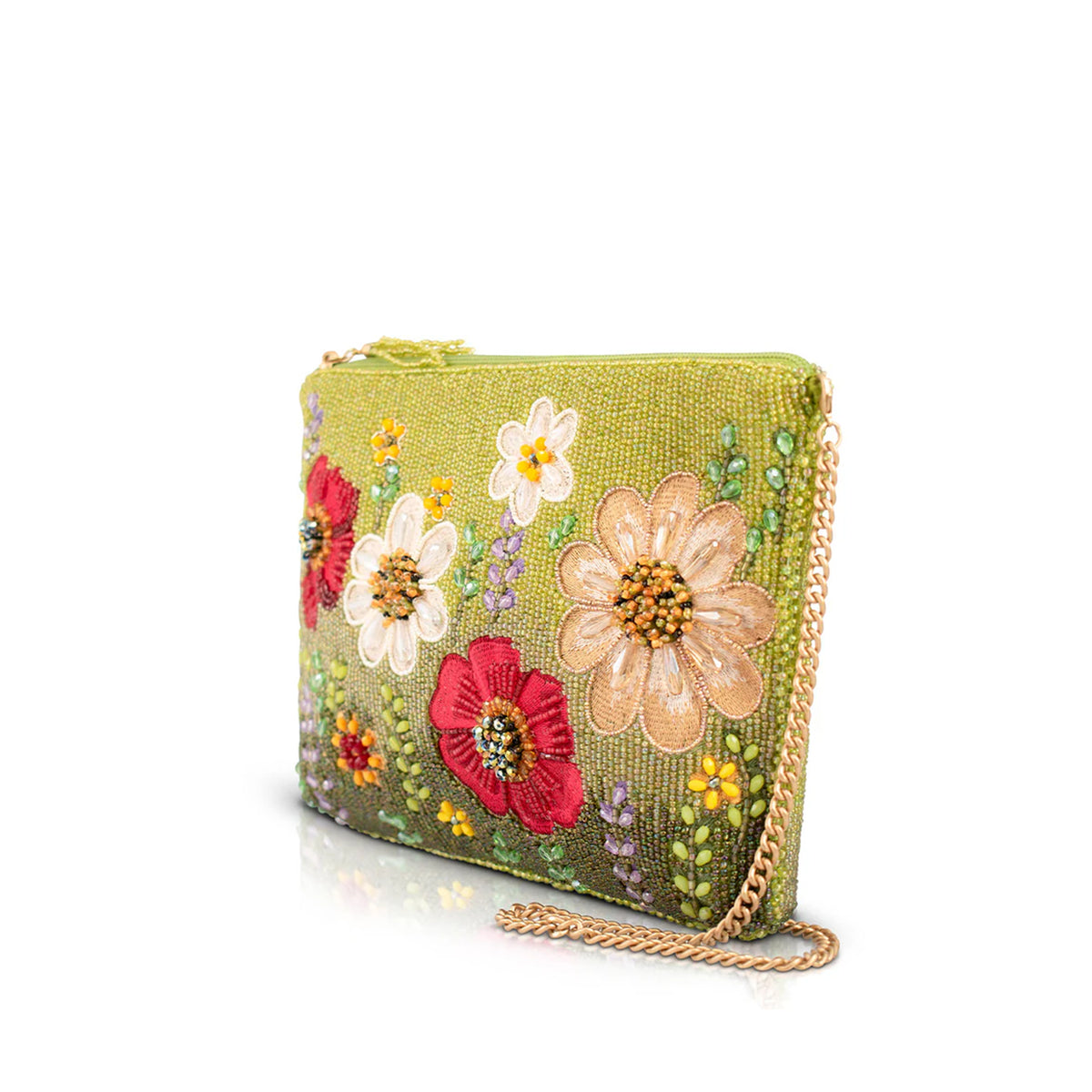 A DAY IN THE PARK BEADED CLUTCH