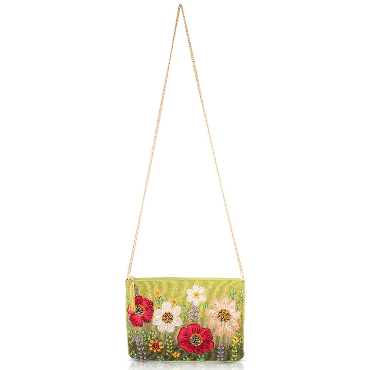 A DAY IN THE PARK BEADED CLUTCH