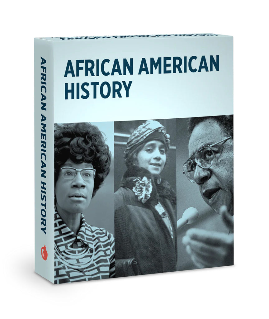 Spotlighting notable people and events in African American history, this deck of Knowledge Cards offers an insightful look at the wide-ranging achievements of African American women and men. Each card features a photographic portrait on one side and a concise, informative essay on the other. 
