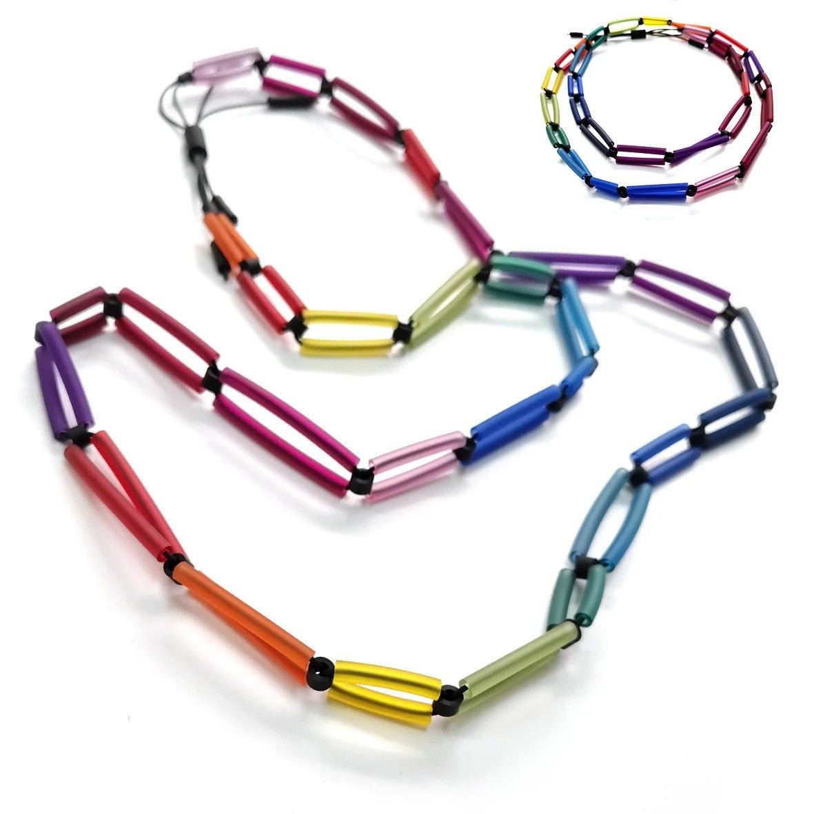 ALBA LONG RAINBOW NECKLACE