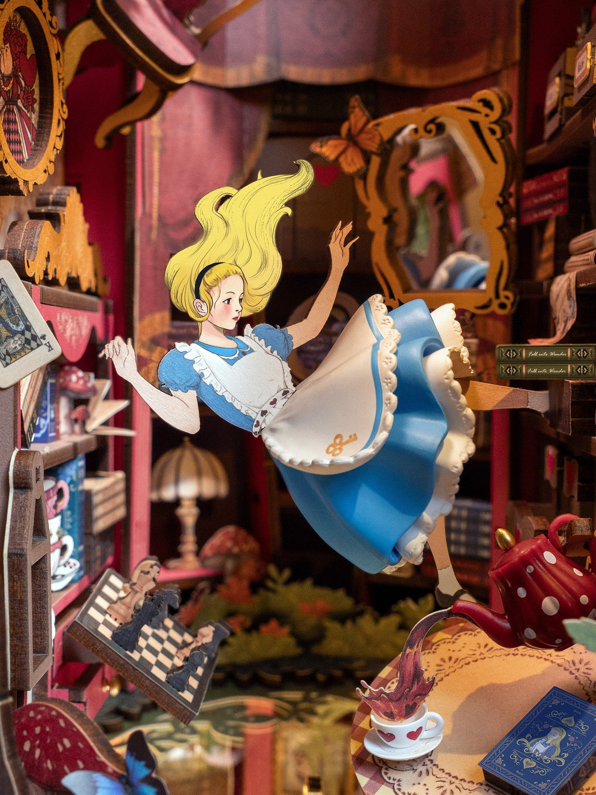 ALICE'S FALL INTO WONDER BOOKNOOK KIT