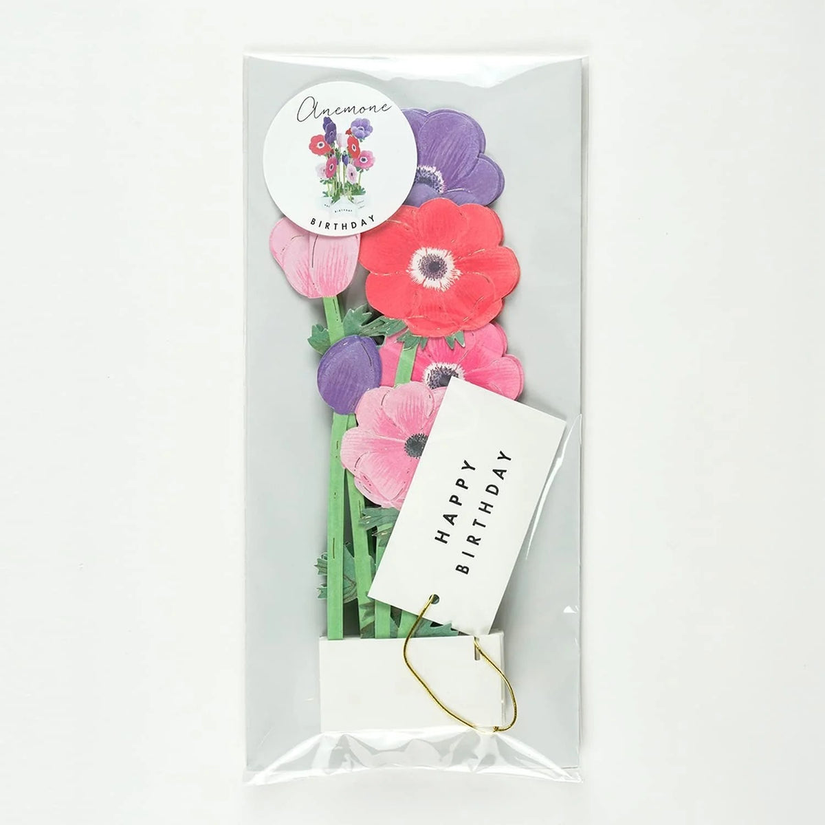 ANEMONE FLOWER POP-UP CARD