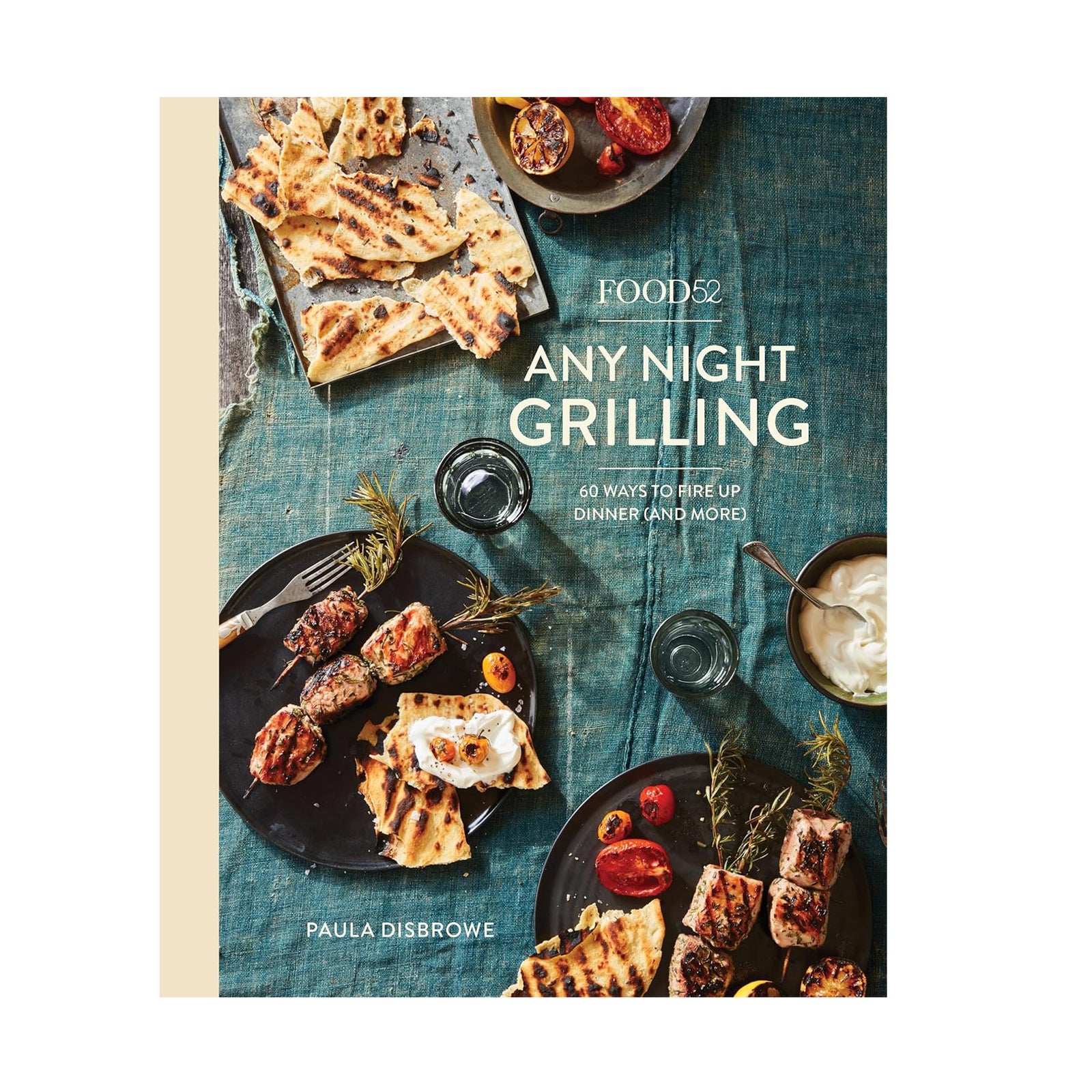 In Any Night Grilling, author (and Texan) Paula Disbrowe coaches you through the fundamentals of cooking over fire so the simple pleasure of a freshly grilled meal can be enjoyed any night of the week—no long marinades or low-and-slow cook times here. Going way beyond your standard burgers and brats, Disbrowe offers up streamlined, surprising recipes for Crackly Rosemary Flatbread, Grilled Corn Nachos, and Porchetta-Style Pork Kebabs, alongside backyard classics like Sweet & Smoky Drumsticks, Gulf Coast Shr