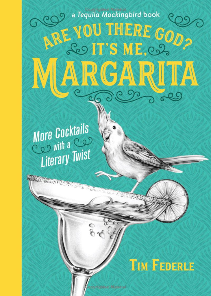 Literature, puns, and alcohol collide in this follow-up to Tequila Mockingbird, the world's bestselling cocktail recipes book.  Are You There God? It's Me, Margarita, contains 49 all-new, all-delicious drink recipes paired with his trademark puns and clever commentary on more of history's most beloved books. Hardcover.
