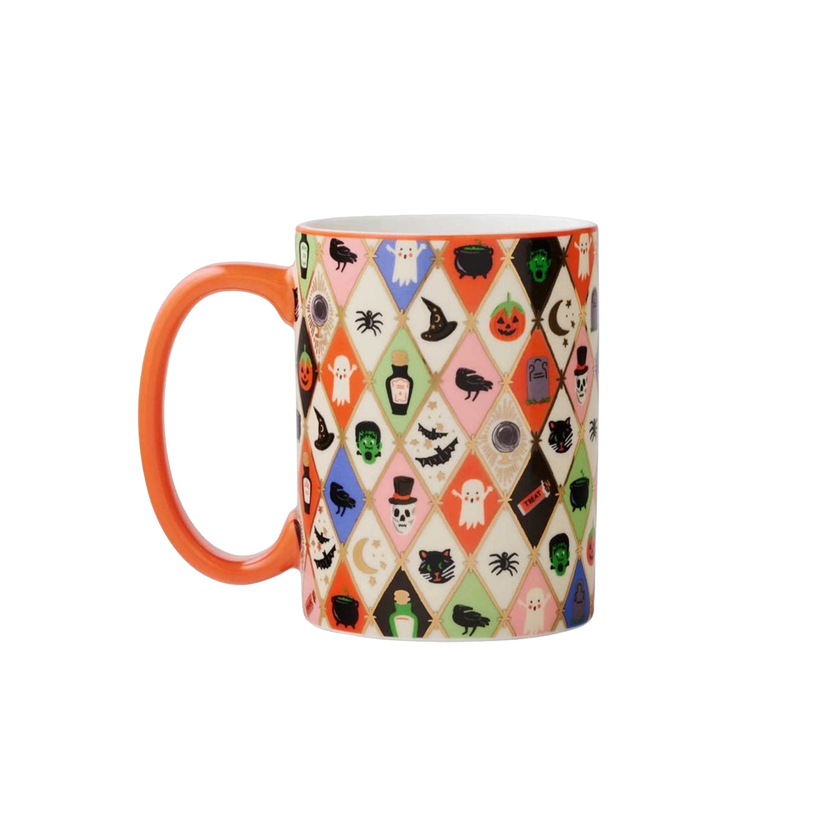 HALLOWEEN ARGYLE MUG