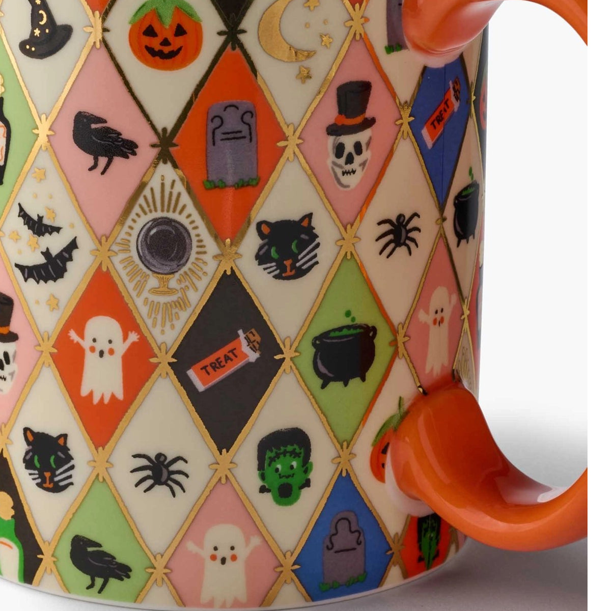 HALLOWEEN ARGYLE MUG