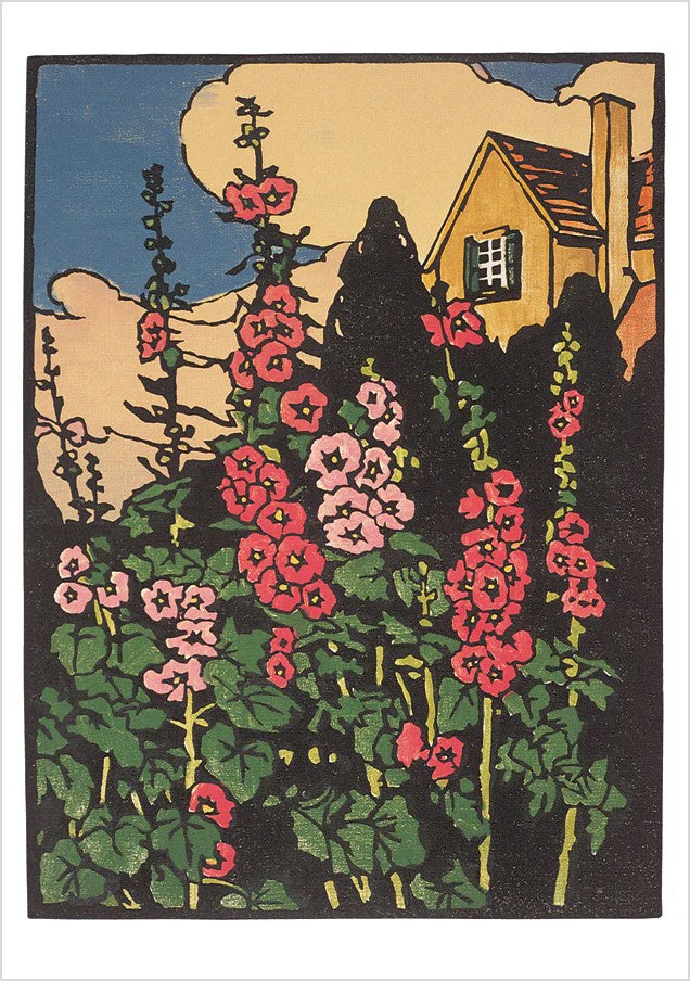 ARTS &amp; CRAFTS BLOCK PRINT NOTECARDS