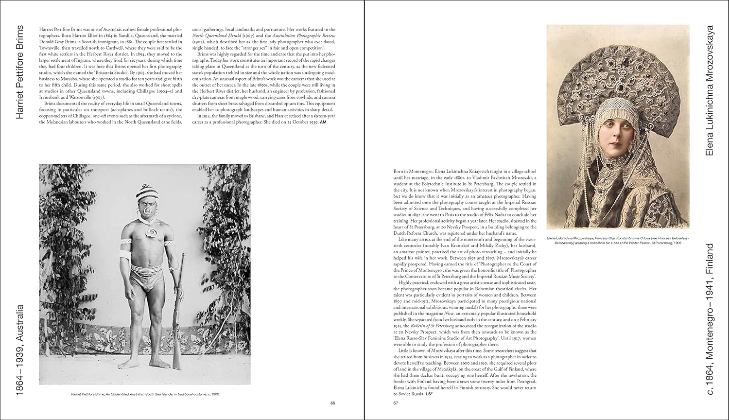 A magnificently illustrated history showcasing the work of three hundred women photographers from all over the world, from the invention of the medium through to the present. Since the invention of the camera, women photographers have been key innovators in the medium and members of all major photography movements. These are artists who never stopped documenting, questioning, and transforming the world, breaking down social boundaries, challenging gender roles, and expressing their imagination and sexuality