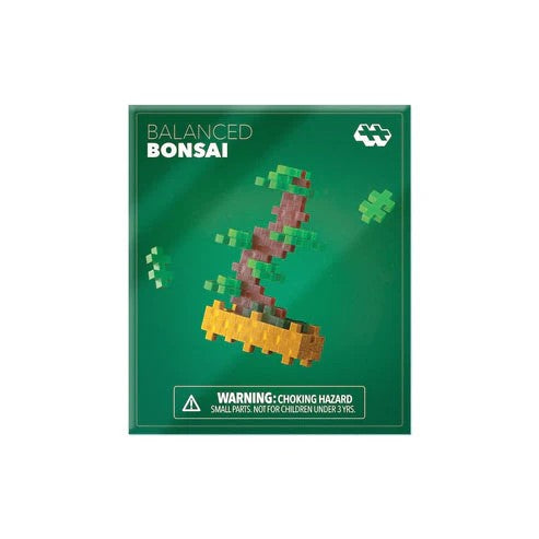 This compact building block pack evokes the springtime feel of a classic seed pack. Simple and fun to build and 'prune' each branch to make a miniature Bonsai model that is completely unique. Each pack also includes a themed mat to sit on for a unique display.