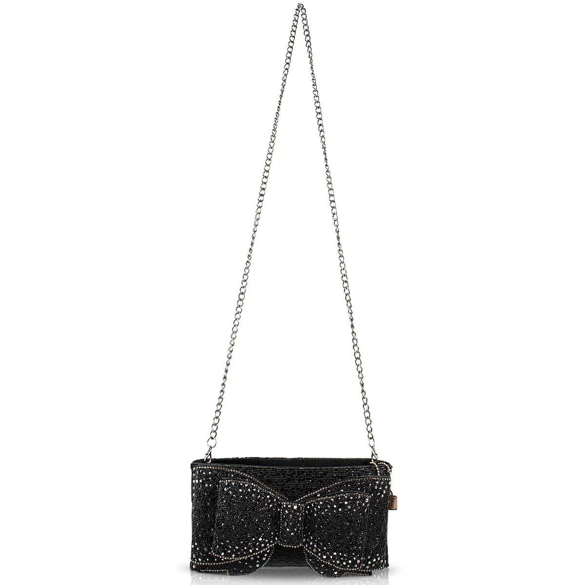 BEADED BOW PURSE