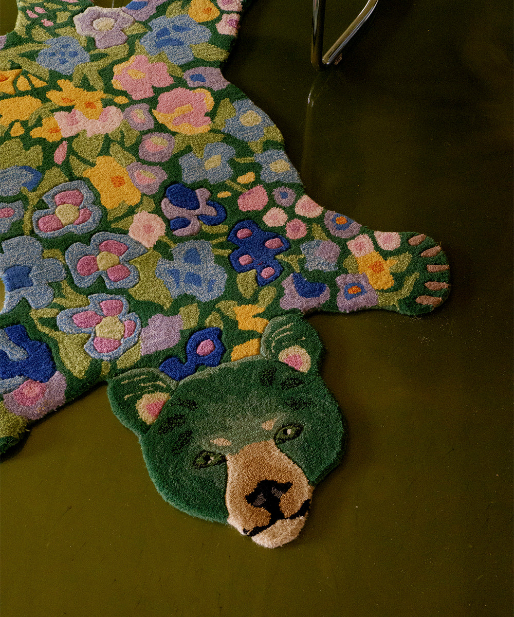JARDIN BEAR RUG - The Huntington Store