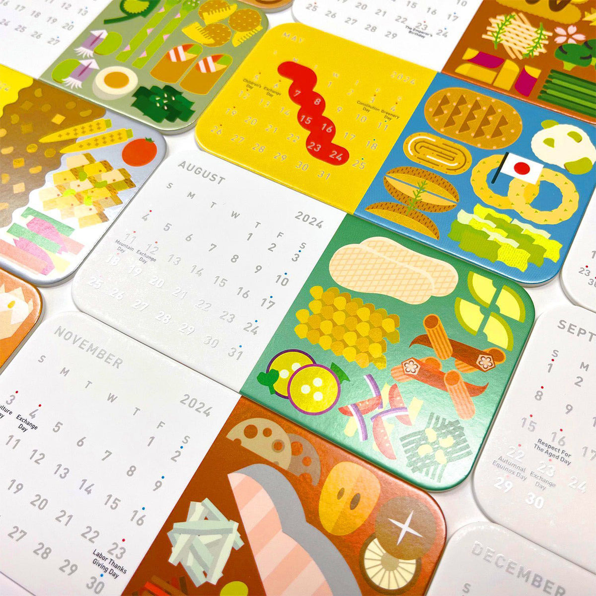 2027 BENTO BOX DESK CALENDAR